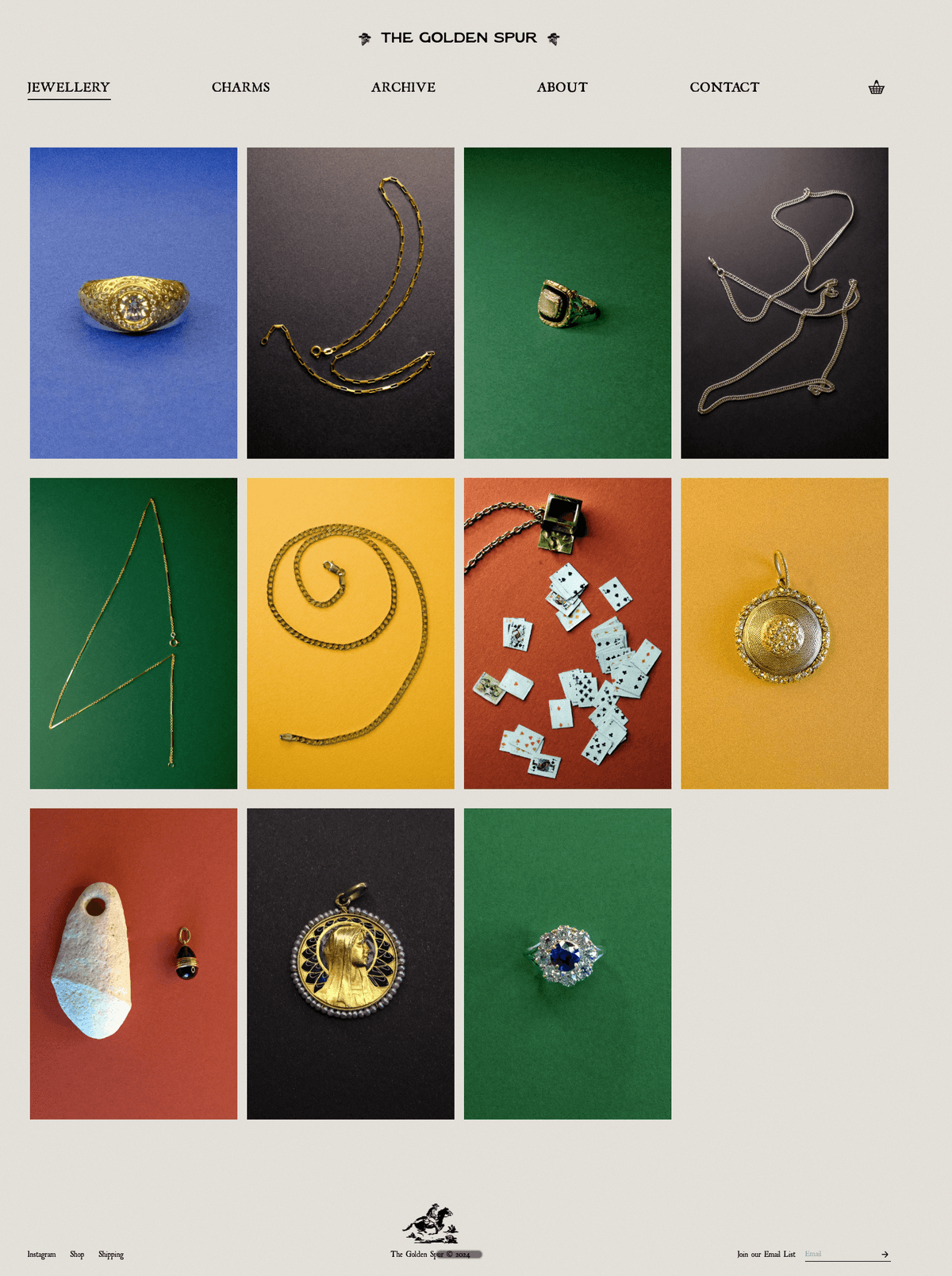 The Golden Spur – Jewellery Collection